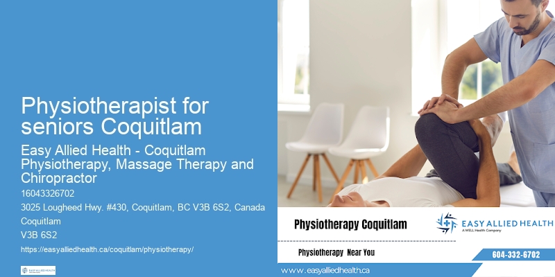Physiotherapist for seniors Coquitlam physiotherapy for athletes and sports recovery