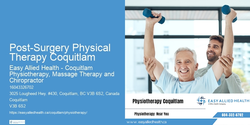 Motor Skills Physiotherapy Post-Surgery Physical Therapy Coquitlam
