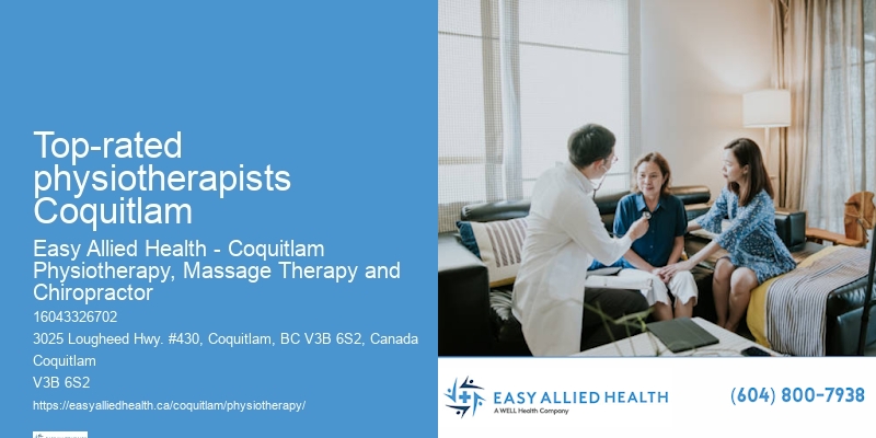 Top-rated physiotherapists Coquitlam Post-Injury Physical Therapy
