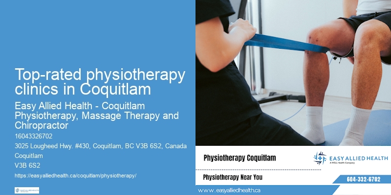 Top-rated physiotherapy clinics in Coquitlam Rehabilitation Experts