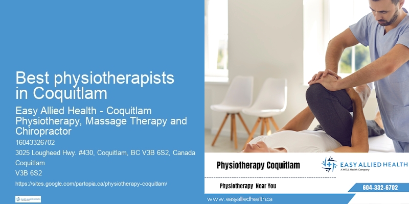 Best physiotherapists in Coquitlam Injury Rehabilitation Therapist
