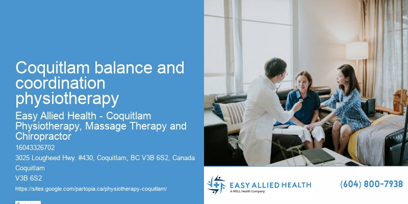 Physio Rehabilitation Programs Coquitlam balance and coordination physiotherapy