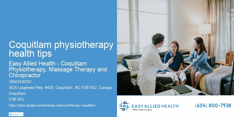 Physiotherapy for workplace injuries Coquitlam physiotherapy health tips