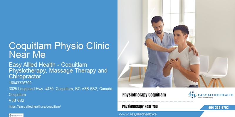 Rehab Physiotherapy Coquitlam Physio Clinic Near Me