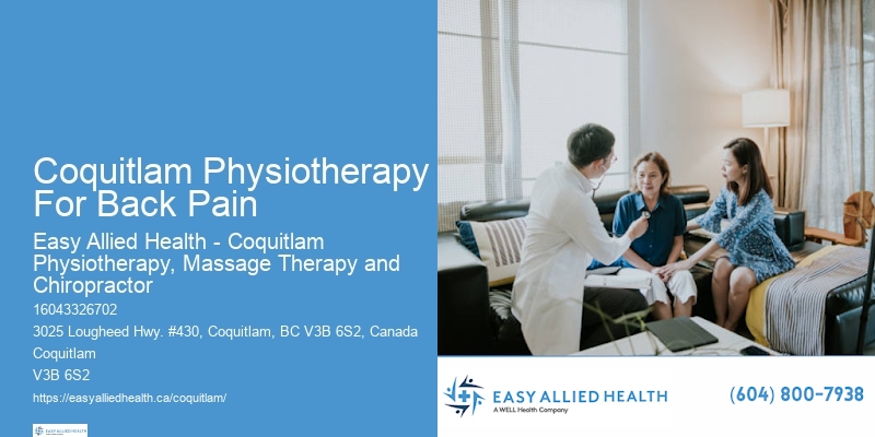 Injury Treatment Coquitlam Physiotherapy For Back Pain