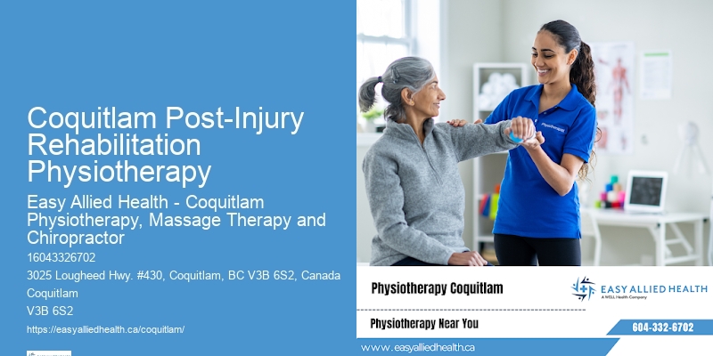 Coquitlam Post-Injury Rehabilitation Physiotherapy