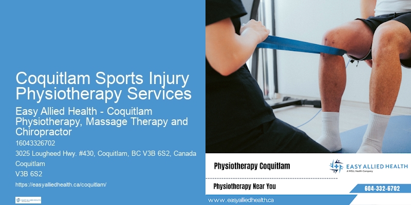 Coquitlam Sports Injury Physiotherapy Services Physical Therapy for Daily Living