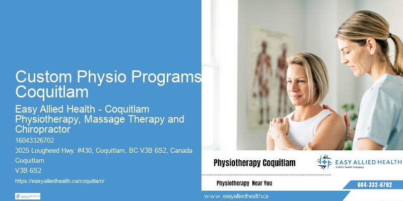 Custom Physio Programs Coquitlam Physio For Neck Pain