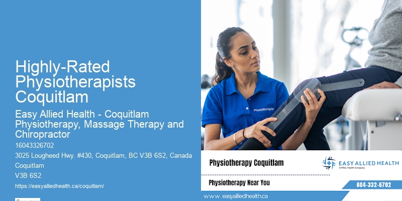 Highly-Rated Physiotherapists Coquitlam Post-Injury Physical Therapy