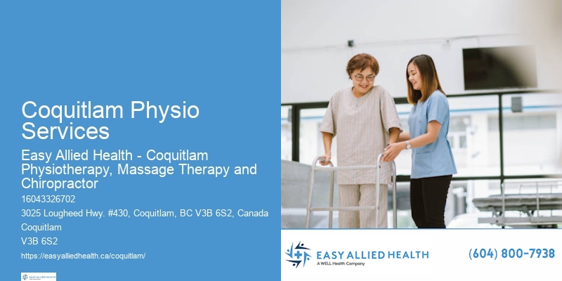 Coquitlam Physio Services Physiotherapy for Arthritis