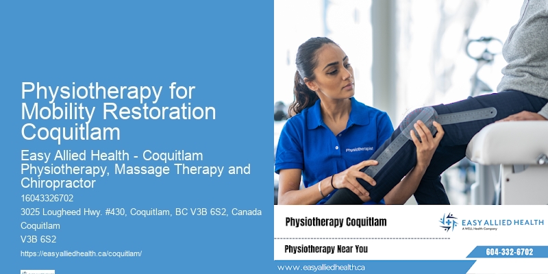 Physiotherapy Clinic Physiotherapy for Mobility Restoration Coquitlam