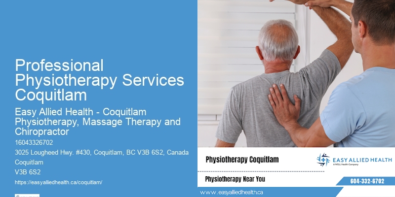 Custom Physio Programs Professional Physiotherapy Services Coquitlam