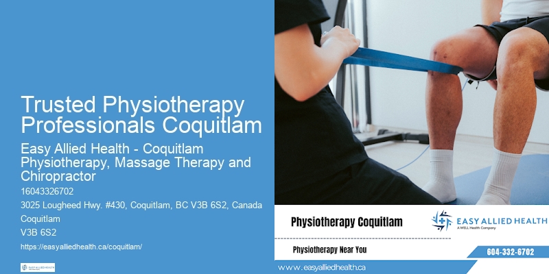Trusted Physiotherapy Professionals Coquitlam Rehabilitation Physiotherapists