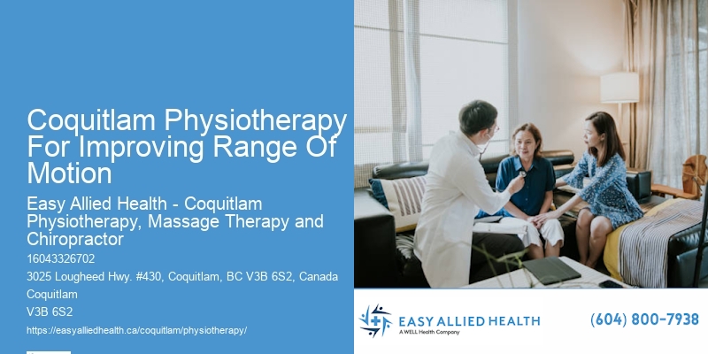 Physiotherapy For Postural Problems Coquitlam Physiotherapy For Improving Range Of Motion