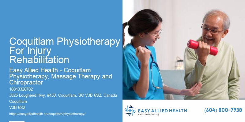 Coquitlam Physiotherapy For Injury Rehabilitation Physiotherapists For Neck Injury Relief