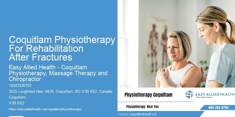 Coquitlam Physiotherapy For Rehabilitation After Fractures Physiotherapy For Post-Fracture Recovery
