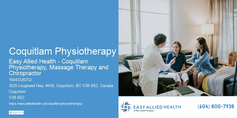 Comprehensive Physiotherapy Coquitlam Physiotherapy Bc