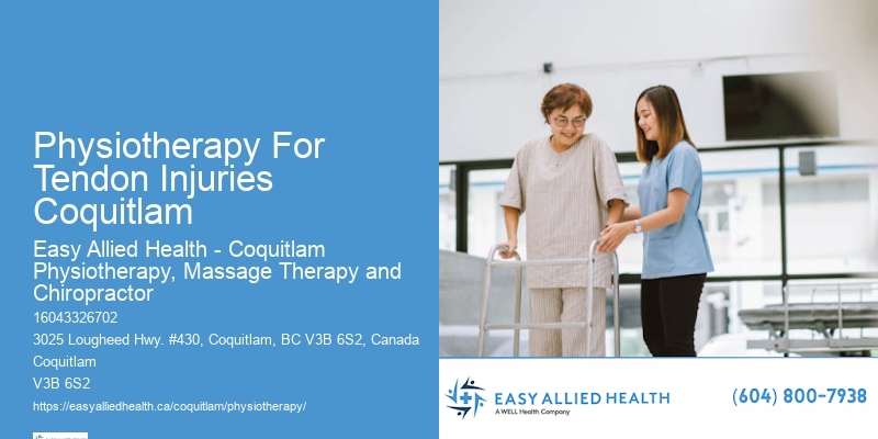 Physiotherapy For Tendon Injuries Coquitlam Physical Therapy For Active Lifestyle Support
