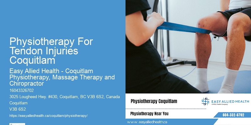 Physiotherapy For Tendon Injuries Coquitlam Physical Therapy For Sports Rehabilitation