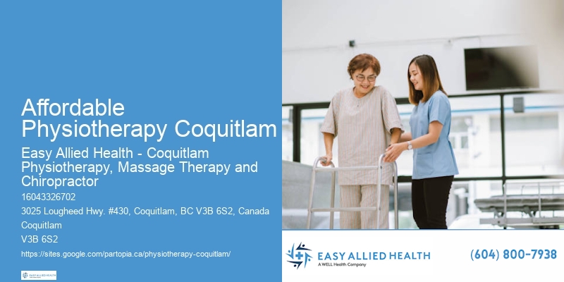 Affordable Physiotherapy Coquitlam Physiotherapy For Injury Recovery Support