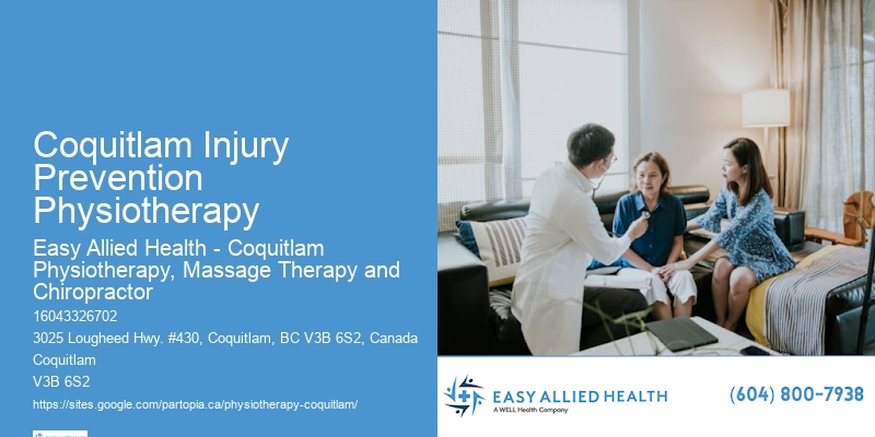 Coquitlam Injury Prevention Physiotherapy Physiotherapy For Pain Reduction