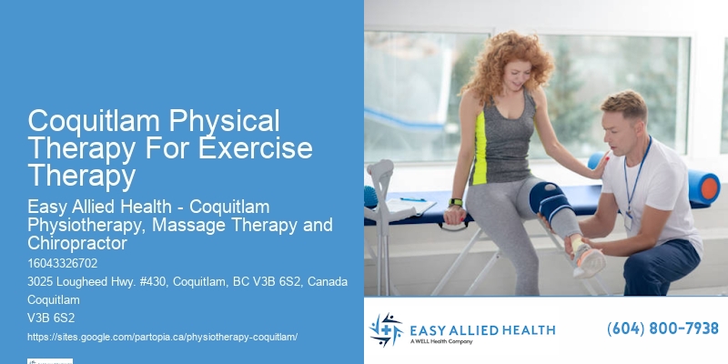 Coquitlam Physical Therapy For Exercise Therapy Physiotherapy And Massage