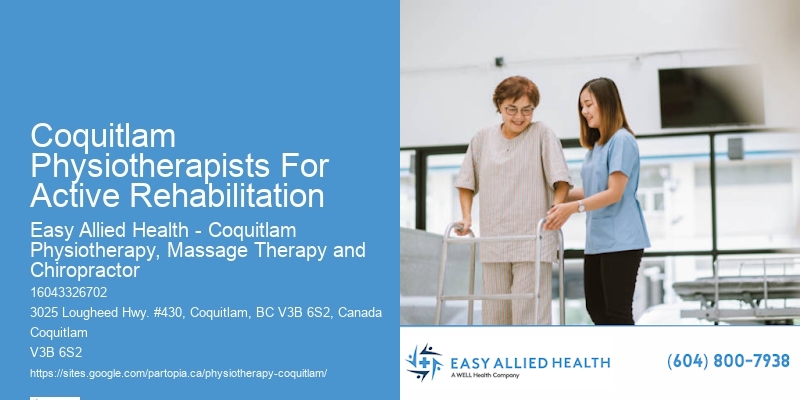 Coquitlam Physiotherapists For Active Rehabilitation Physical Therapy For Post-Natal Recovery