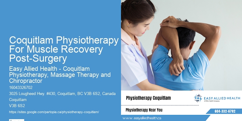 Coquitlam Physiotherapy For Muscle Recovery Post-Surgery Physical Therapy For Joint Injury Recovery