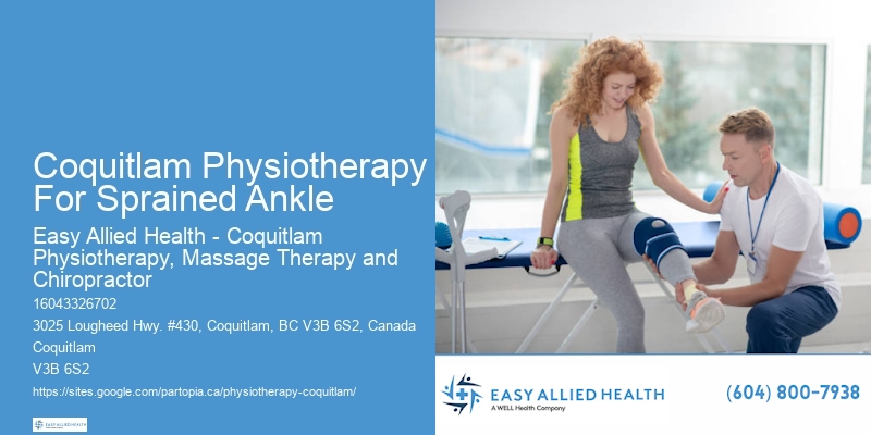 Physiotherapists Coquitlam Physiotherapy For Sprained Ankle For Joint Rehab