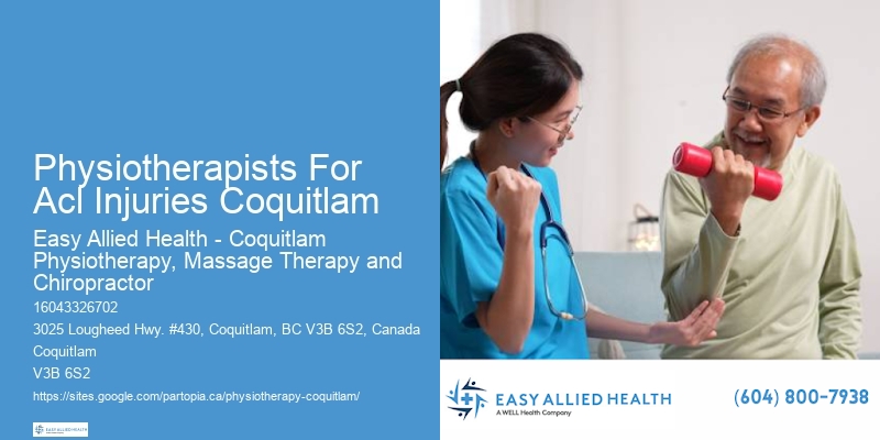 Physiotherapists For Acl Injuries Coquitlam Rehabilitation Physiotherapy For Muscle Injuries