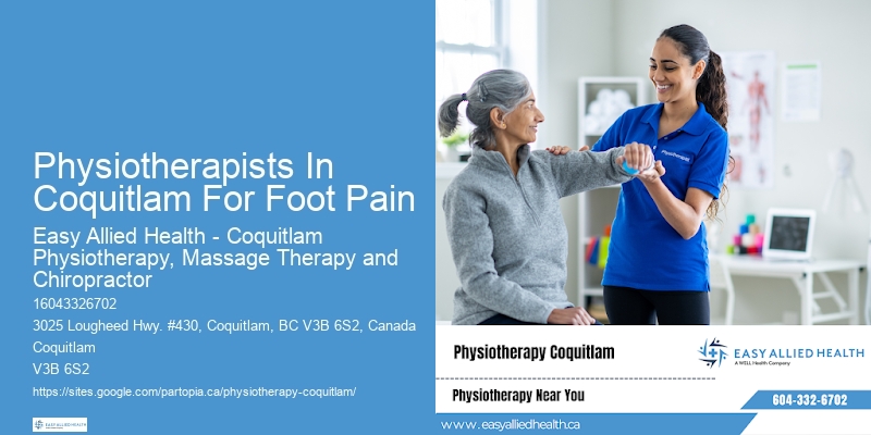 Physiotherapists Physiotherapists In Coquitlam For Foot Pain For Injury Prevention