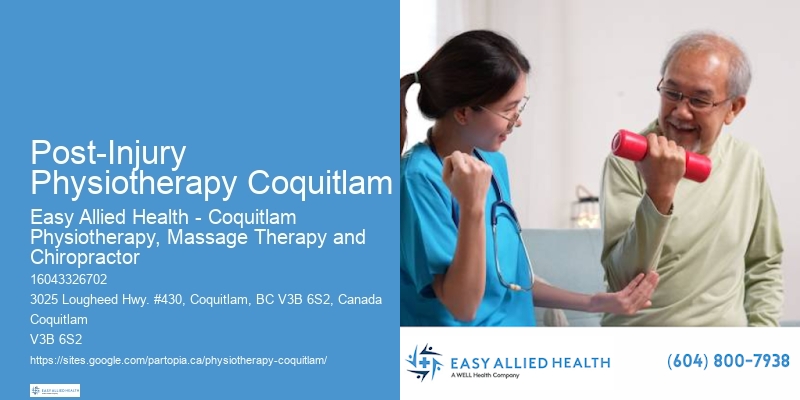 Post-Injury Physiotherapy Coquitlam Physical Therapy For Back Injury Rehabilitation