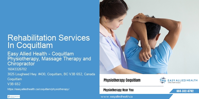 Rehabilitation Services In Coquitlam
