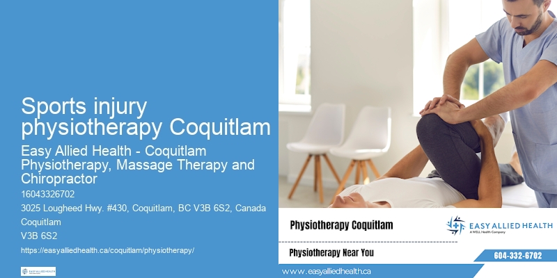 Sports injury physiotherapy Coquitlam