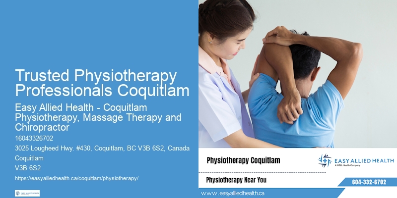 Trusted Physiotherapy Professionals Coquitlam