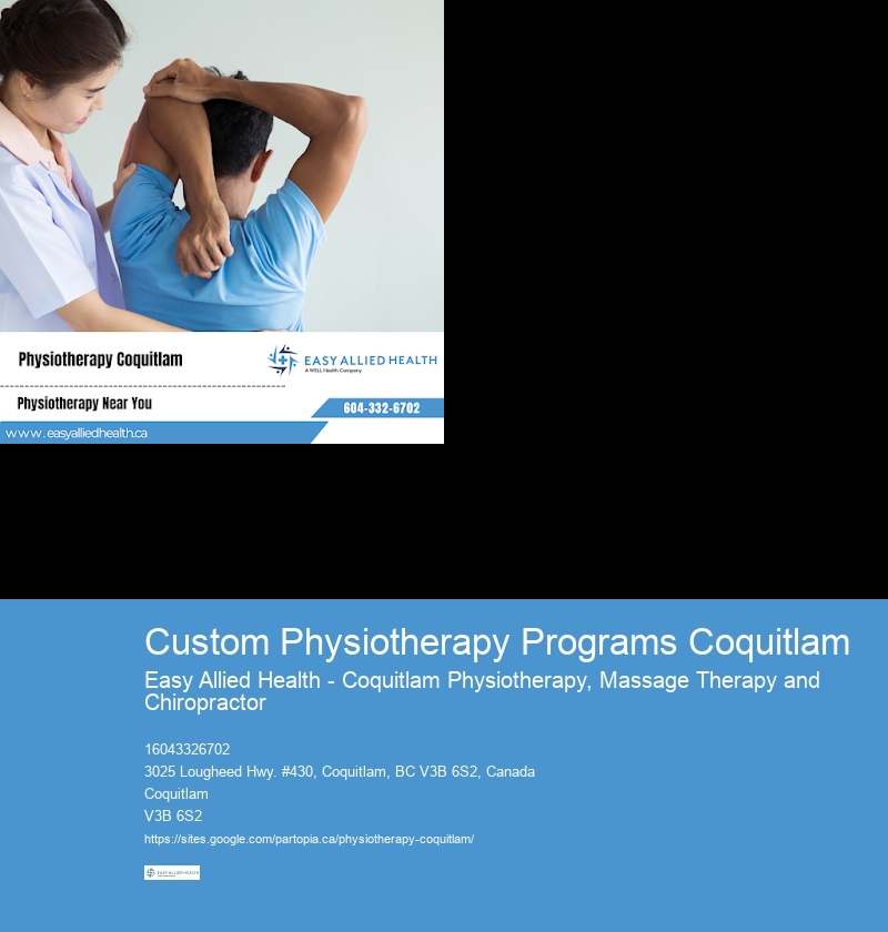 Custom Physiotherapy Programs Coquitlam