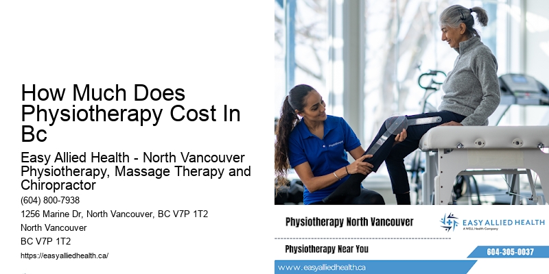 How Much Does Physiotherapy Cost In Bc