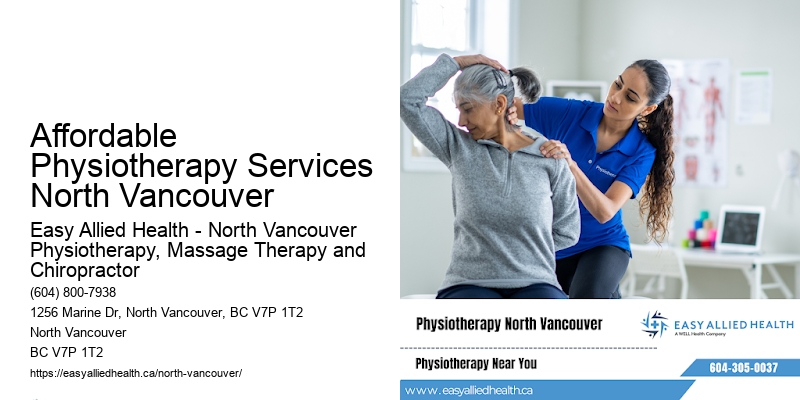 Affordable Physiotherapy Services North Vancouver