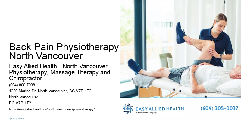 Injury Recovery Care Back Pain Physiotherapy North Vancouver
