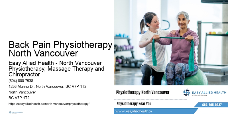 Tailored Recovery Plans Back Pain Physiotherapy North Vancouver