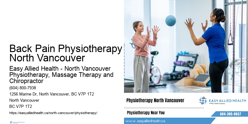 Virtual Physiotherapy Back Pain Physiotherapy North Vancouver