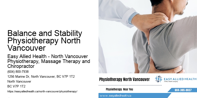 Affordable Pain Management Plans Balance and Stability Physiotherapy North Vancouver