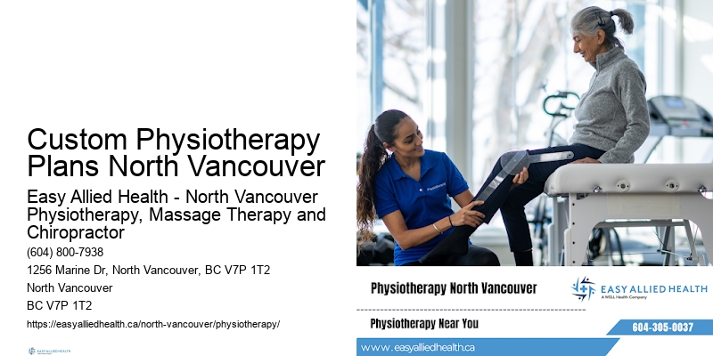 Custom Physiotherapy Plans North Vancouver