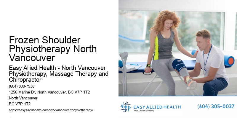 Frozen Shoulder Physiotherapy North Vancouver Physio