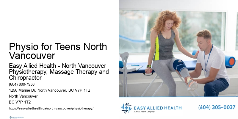 Customized Rehabilitation Programs Physio for Teens North Vancouver