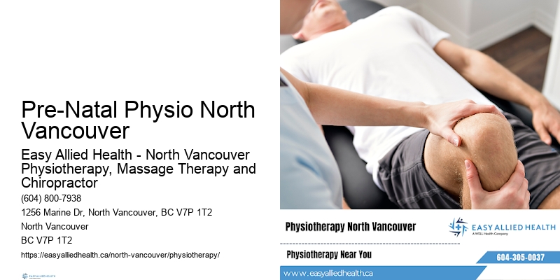 Sports Rehabilitation Services Pre-Natal Physio North Vancouver