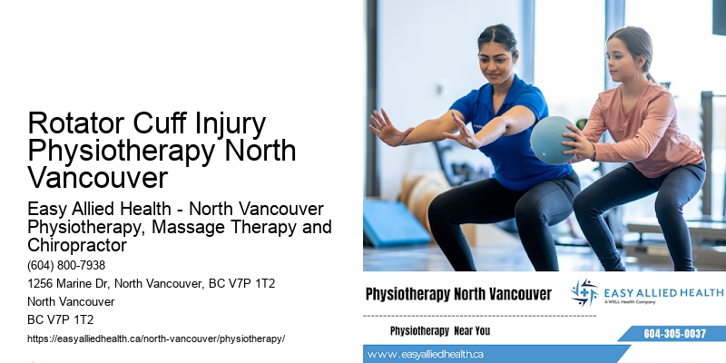 Balance and Stability Physiotherapy Rotator Cuff Injury Physiotherapy North Vancouver