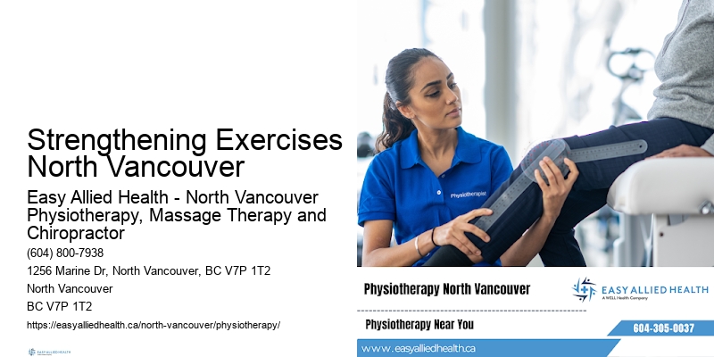 Specialist Physiotherapy Strengthening Exercises North Vancouver