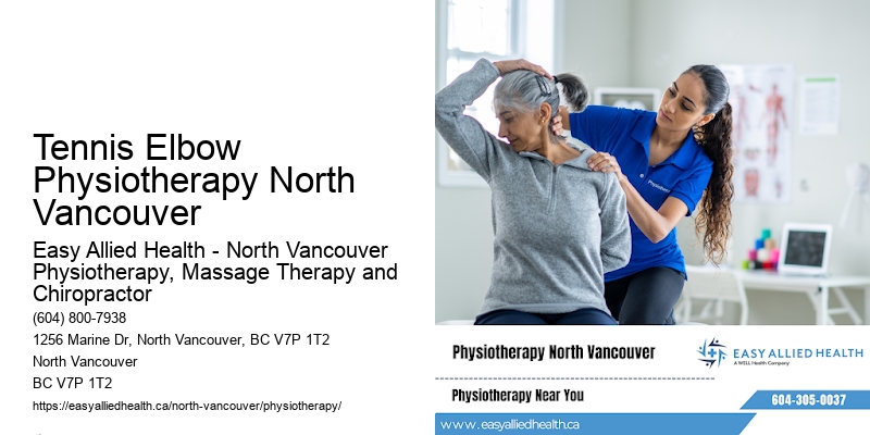 Tennis Elbow Physiotherapy North Vancouver