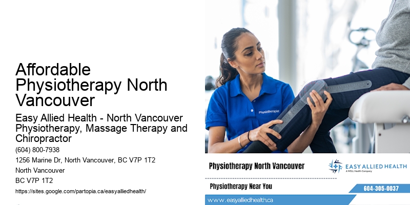 Pre-Rehabilitation Therapy Affordable Physiotherapy North Vancouver